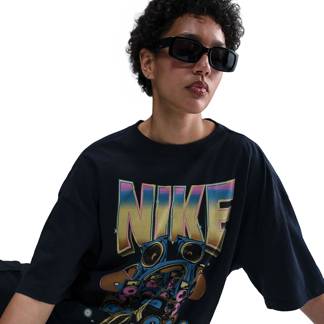 NIKE W NSW OS SS TEE FVL HF9691-010 Black
