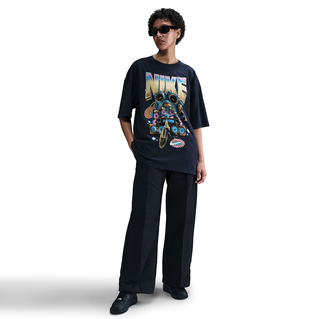 NIKE W NSW OS SS TEE FVL HF9691-010 Black