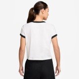 NIKE W NSW SS RINGER TEE VNTG RUN IF4072-100 White Image 0
