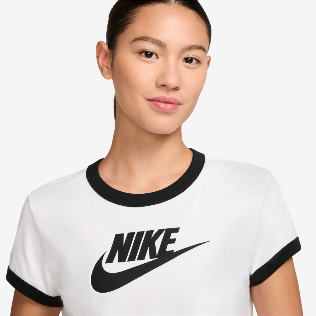NIKE W NSW SS RINGER TEE VNTG RUN IF4072-100 White
