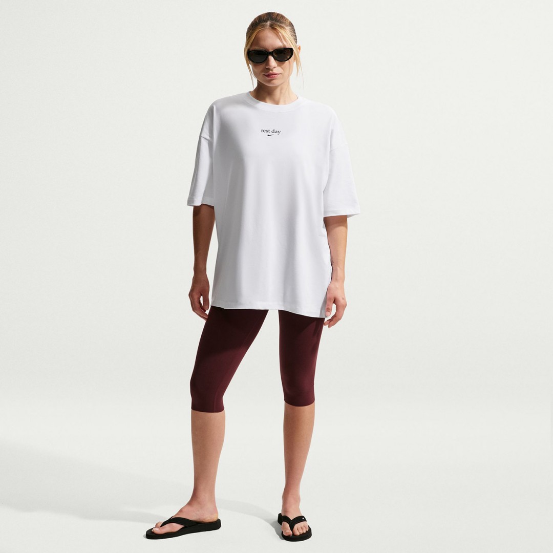 NIKE T-SHIRT DRI-FIT IQ2756-100 Λευκό