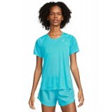 NIKE W NK DF RACE TOP SS DD5927-416 Τιρκουάζ Εικόνα 