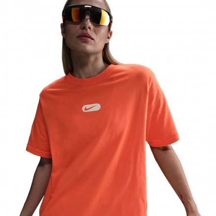 NIKE W NSW CLUB SS TEE OC SWOOSH HQ1698-842 Orange