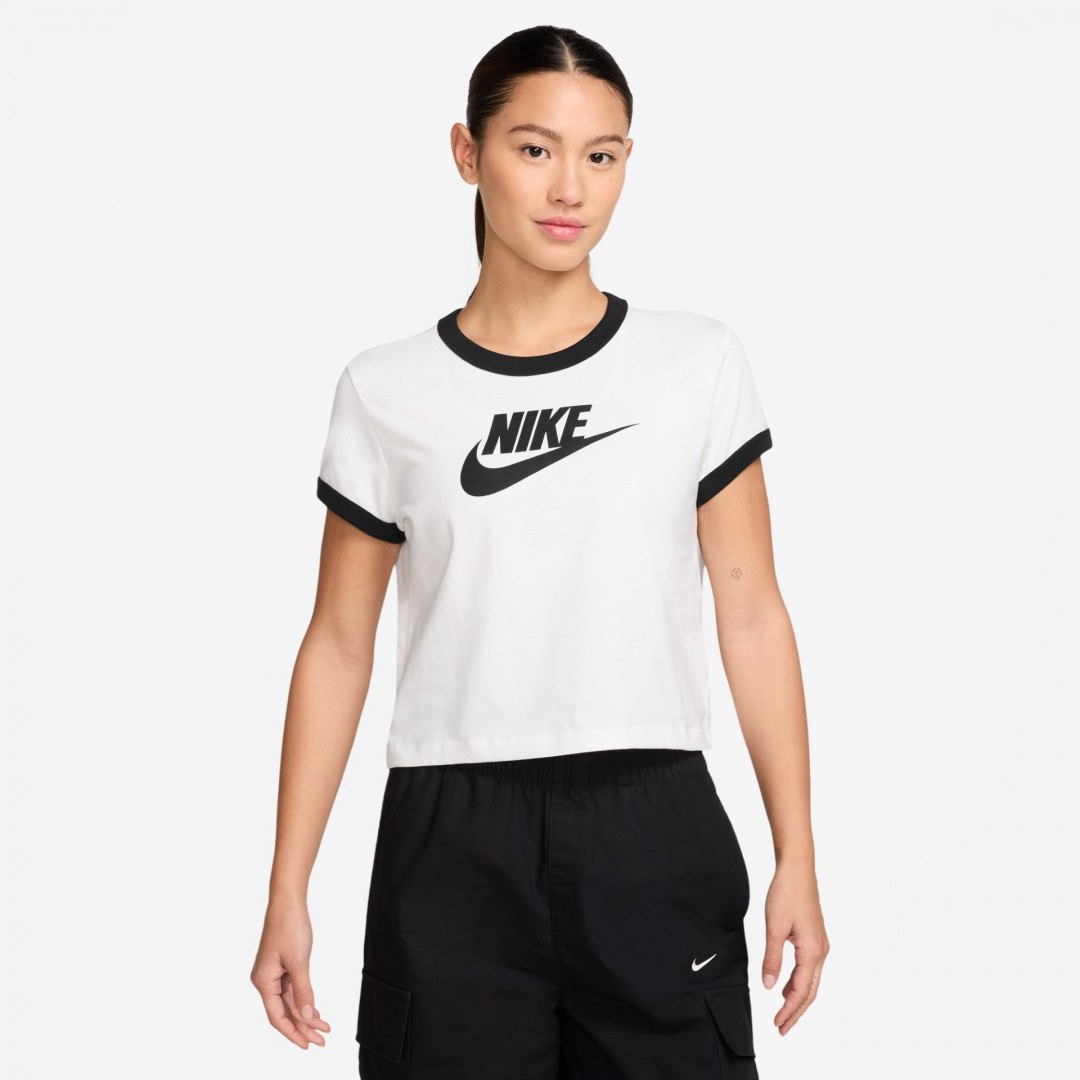 NIKE W NSW SS RINGER TEE VNTG RUN IF4072-100 White