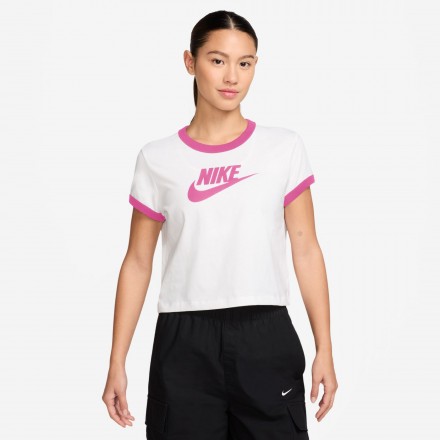 NIKE W NSW SS RINGER TEE VNTG RUN IF4072-101 White