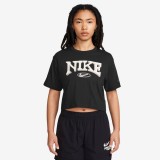 NIKE W NSW SS TEE OC VARZITY FZ2855-010 Μαύρο Εικόνα 