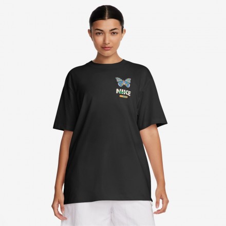NIKE W NSW TEE OC 2 BF AMD FQ8873-010 Μαύρο