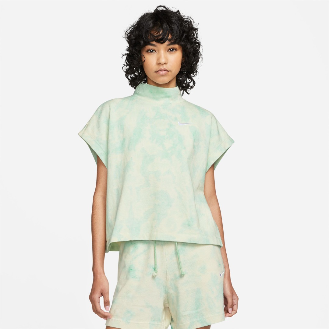 NIKE W NSW WASH JRSY TOP DM6710-379 Οινοπνευματί