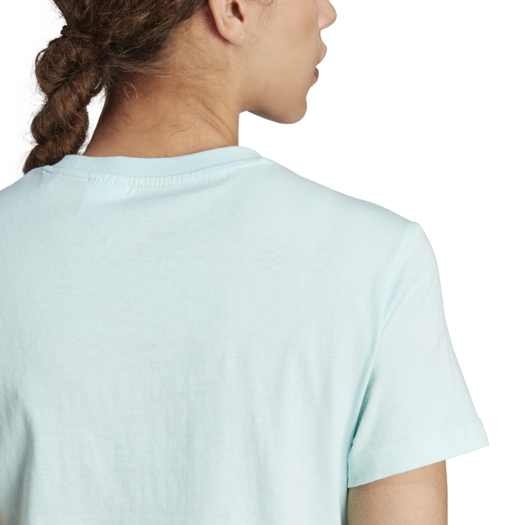 adidas Performance W LOGO TEE HY1713 Τιρκουάζ
