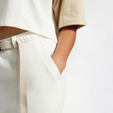 CONVERSE RETRO CROPPED T-SHIRT 10026050-A02 Ecru Image 2