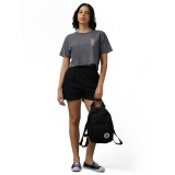 CONVERSE NMYSTIC ROSE BOXY T-SHIRT 10027762-A01 Coal Image 3