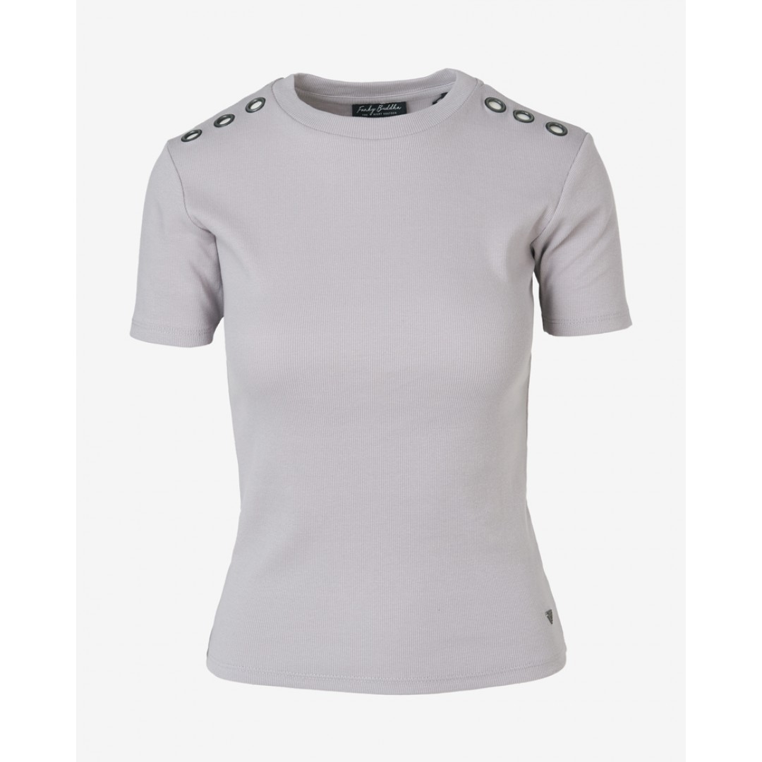 FUNKY BUDDHA 001.003203\FBL124-04218-GREY MELANGE Grey