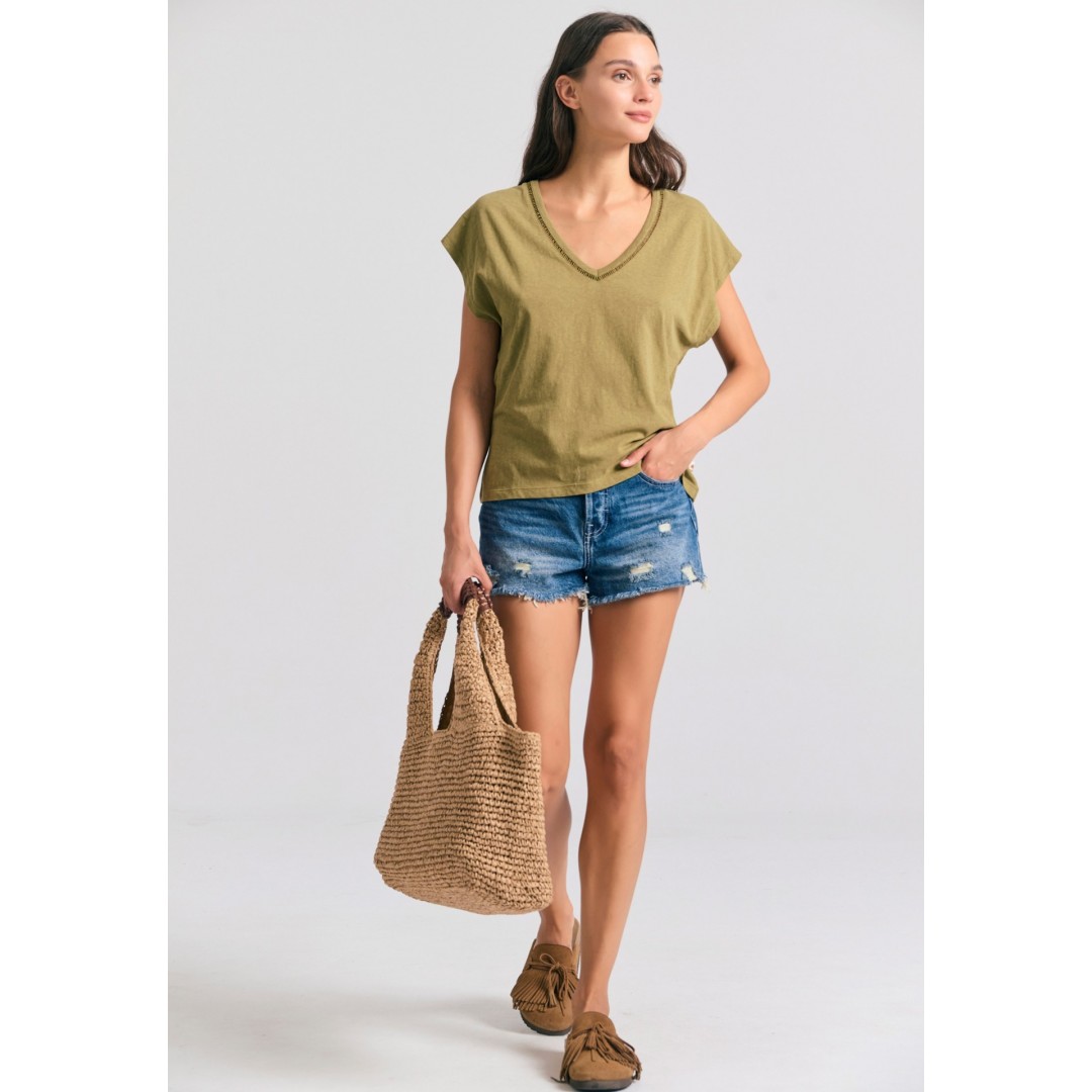 FUNKY BUDDHA FBL011-110-04-OLIVE ΛΑΔΙ