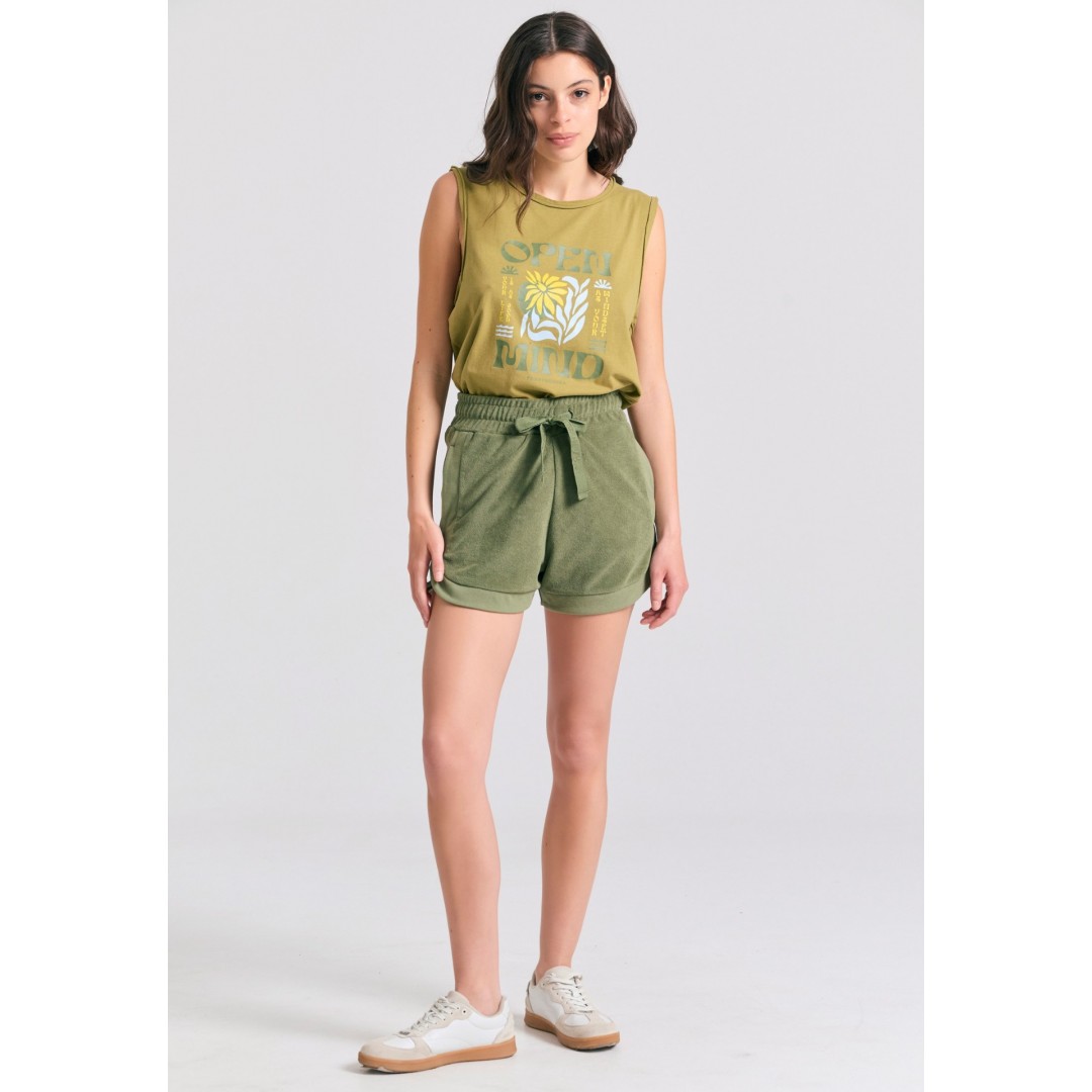 FUNKY BUDDHA FBL011-169-04-HERBAL GREEN Green
