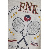 FUNKY BUDDHA FBL012-106-04-GREY MEL Γκρί Εικόνα 0