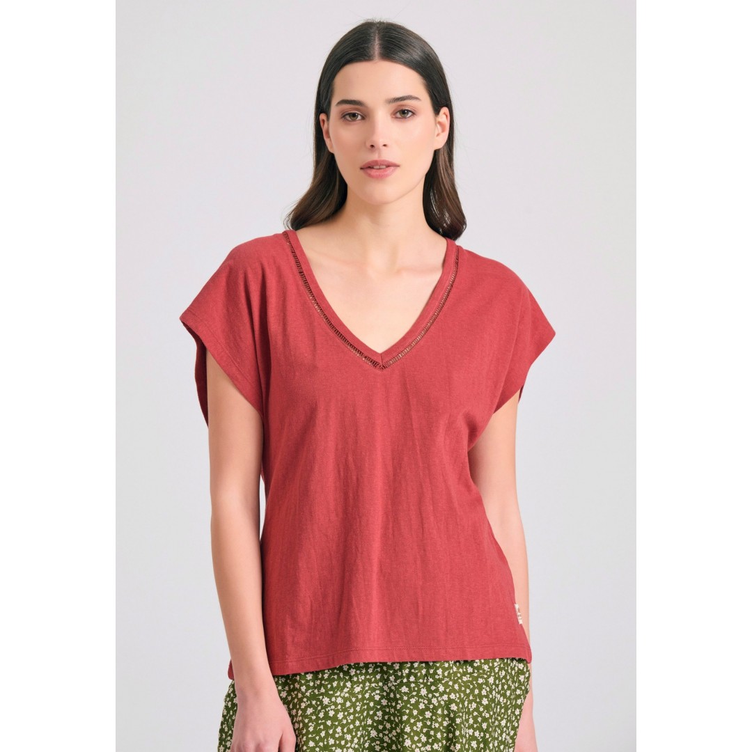 FUNKY BUDDHA FBL011-110-04-EARTH RED Μπορντό