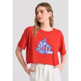 FUNKY BUDDHA FBL011-153-04-TRUE RED Red Image 