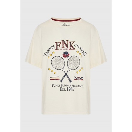 FUNKY BUDDHA FBL012-106-04-OFF WHITE Εκρού