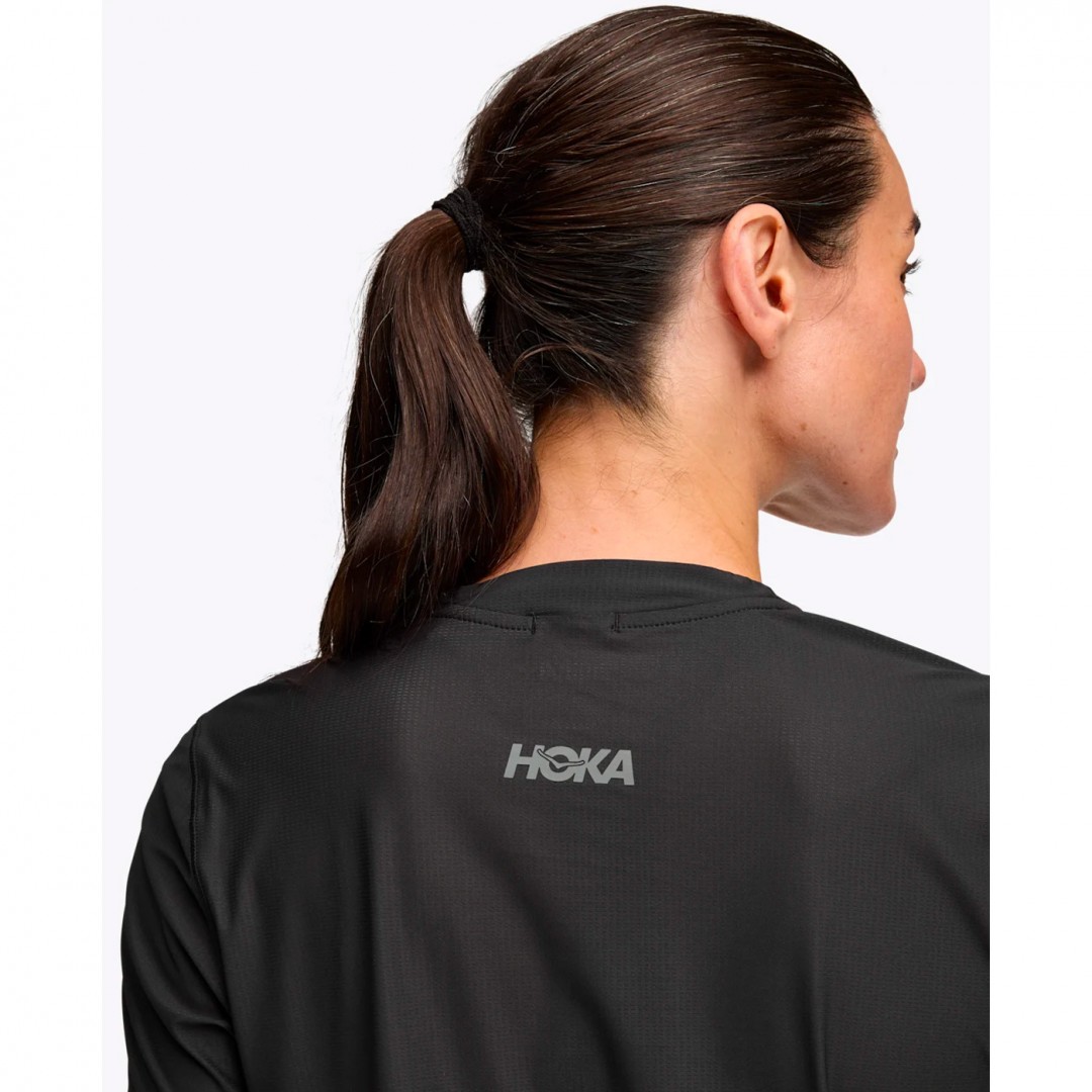 HOKA ONE ONE AIROLITE SHORT SLEEVE 2.0 1175774-BKGD Black