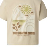 THE NORTH FACE W SUN REGULAR CUTIE TEE NF0A8GQSDOM-DOM Ecru Image 2