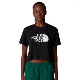 THE NORTH FACE EASY RELAXED CROPPED TEE NF0A8A6HJK3F-JK3 Μαύρο Εικόνα 