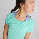 PUMA TRAIN FAVORITE JERSEY CAT TEE 522420-76 Βεραμάν Εικόνα 1