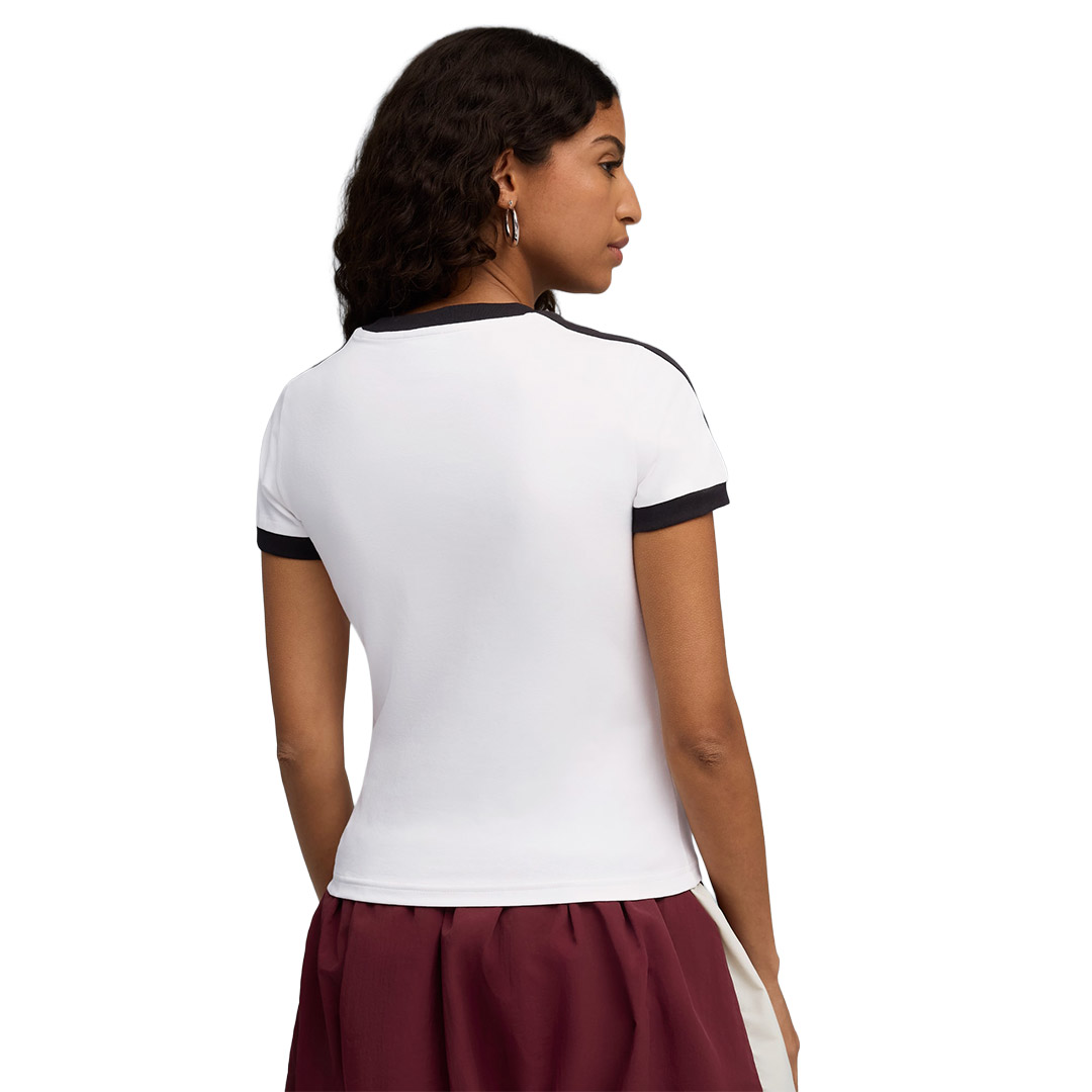 PUMA T7 SLIM TEE 632129-02 Λευκό