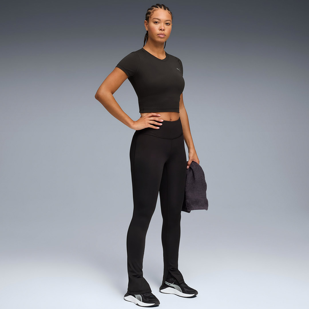 PUMA W CLOUDSPUN SS TWIST TEE 527497-01 Black