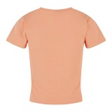 KARL KANI SMALL SIGNATURE ESSENTIAL SHORT TEE KW-TE011-044-05-APRICOT Σομόν Εικόνα 0