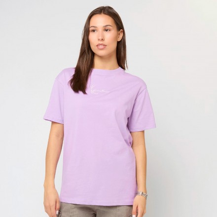 KARL KANI SIGNATURE CHERRY PRINT OS T-SHIRT KW252-026-2-VIOLET Μωβ