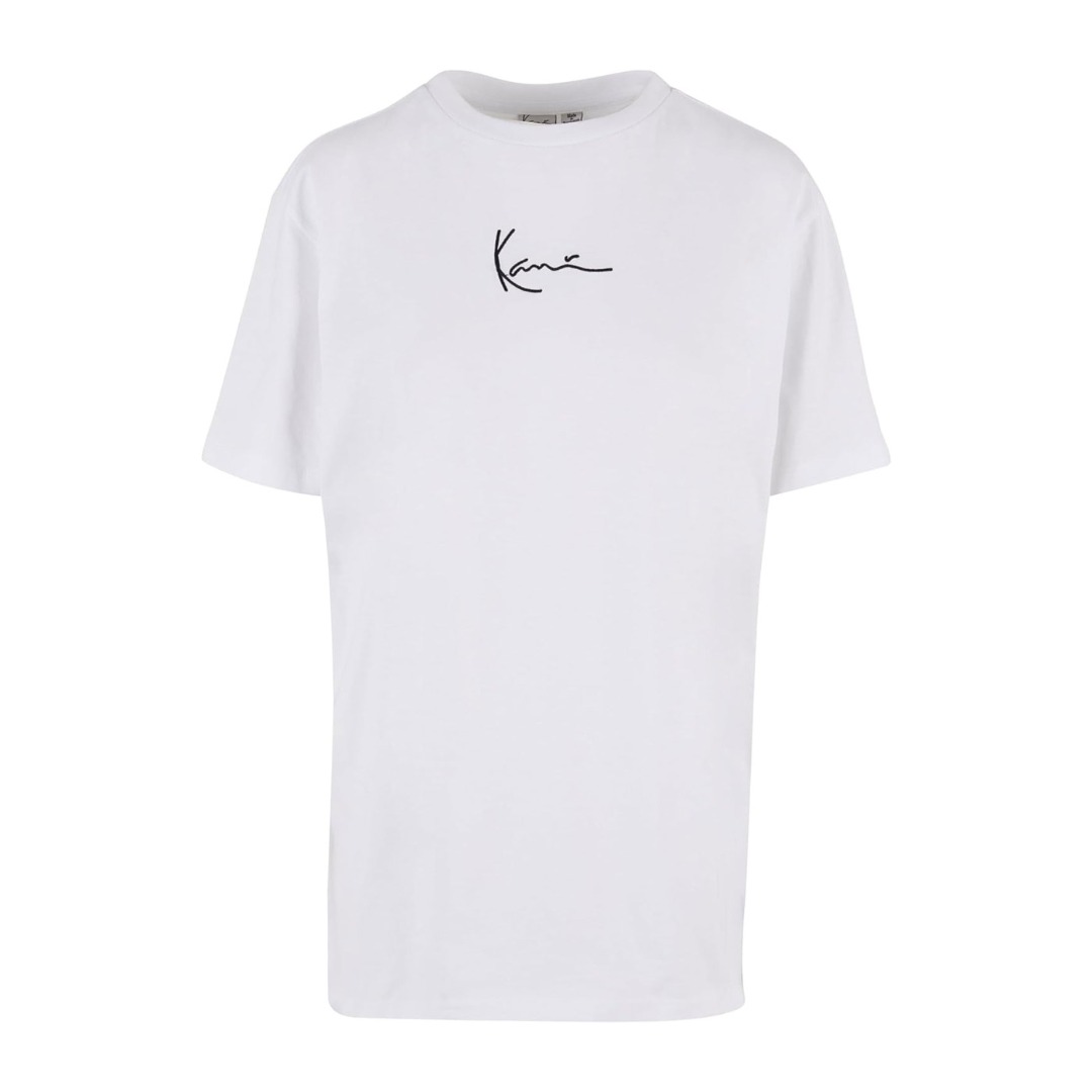KARL KANI SMALL SIGNATURE ESSENTIAL OS TEE KW-TE021-002-01-WHITE Λευκό
