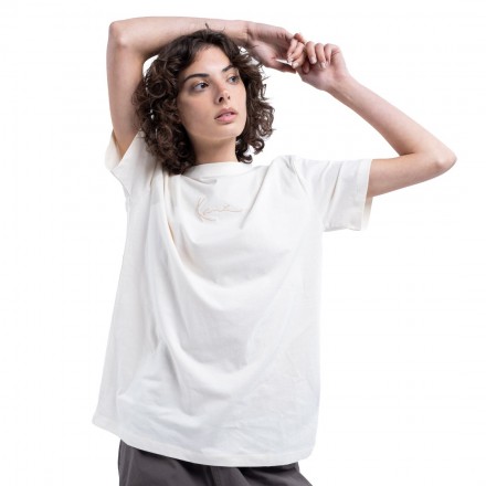 KARL KANI SMALL SIGNATURE STAR OS TEE KW241-027-1-OFF WHITE Εκρού