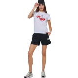 BODY ACTION WOMEN'S SLIM FIT T-SHIRT 051620-01-02 Λευκό Εικόνα 4