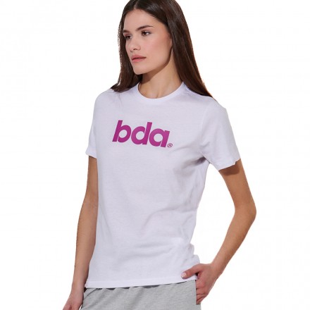 BODY ACTION WOMEN'S CLASSIC TEE 051619-01-02 Λευκό