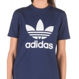 adidas Originals TREFOIL TEE DV2599 Blue Image 1