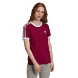 adidas Originals 3-STRIPES TEE GD2443 Crimson Image 