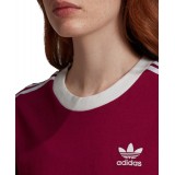 adidas Originals 3-STRIPES TEE GD2443 Crimson Image 4