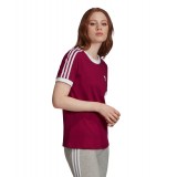 adidas Originals 3-STRIPES TEE GD2443 Crimson Image 5