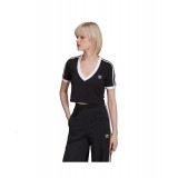 adidas Originals CROPPED TEE HC2040 Black Image 