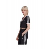 adidas Originals CROPPED TEE HC2040 Black Image 1