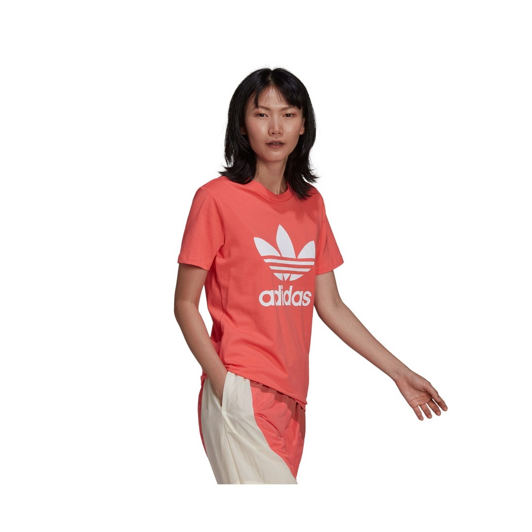 adidas Originals TREFOIL TEE HE6871 Κοραλί