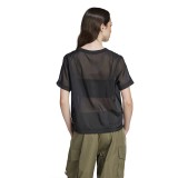 adidas Originals SHEER 3S TEE JN6132 Μαύρο Εικόνα 0