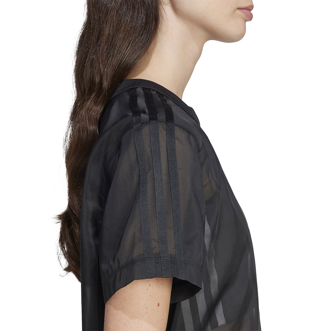 adidas Originals SHEER 3S TEE JN6132 Μαύρο