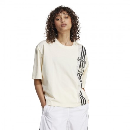 adidas Originals CROP TEE JD0098 Μπέζ
