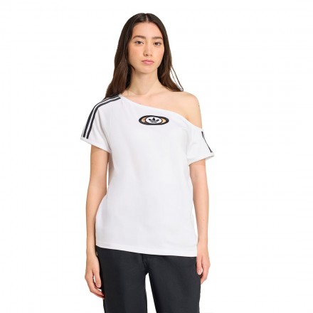 adidas Originals OFFSHOULDER TEE KC8795 Λευκό