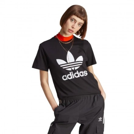 adidas Originals TREFOIL TEE IK4035 Μαύρο