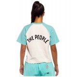 GRIMEY DAY DREAMER GIRL RAGLAN TEE GGRT154-BLU Μπλε Εικόνα 0