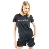 BE:NATION ESSENTIALS CREW NECK S/S TEE 05112301-01 Black Image 