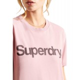 SUPERDRY CL TEE W1010710A-10R Pink Image 1