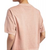 Reebok Classics CL RBK CROPPED T HB8625 Coral Image 3